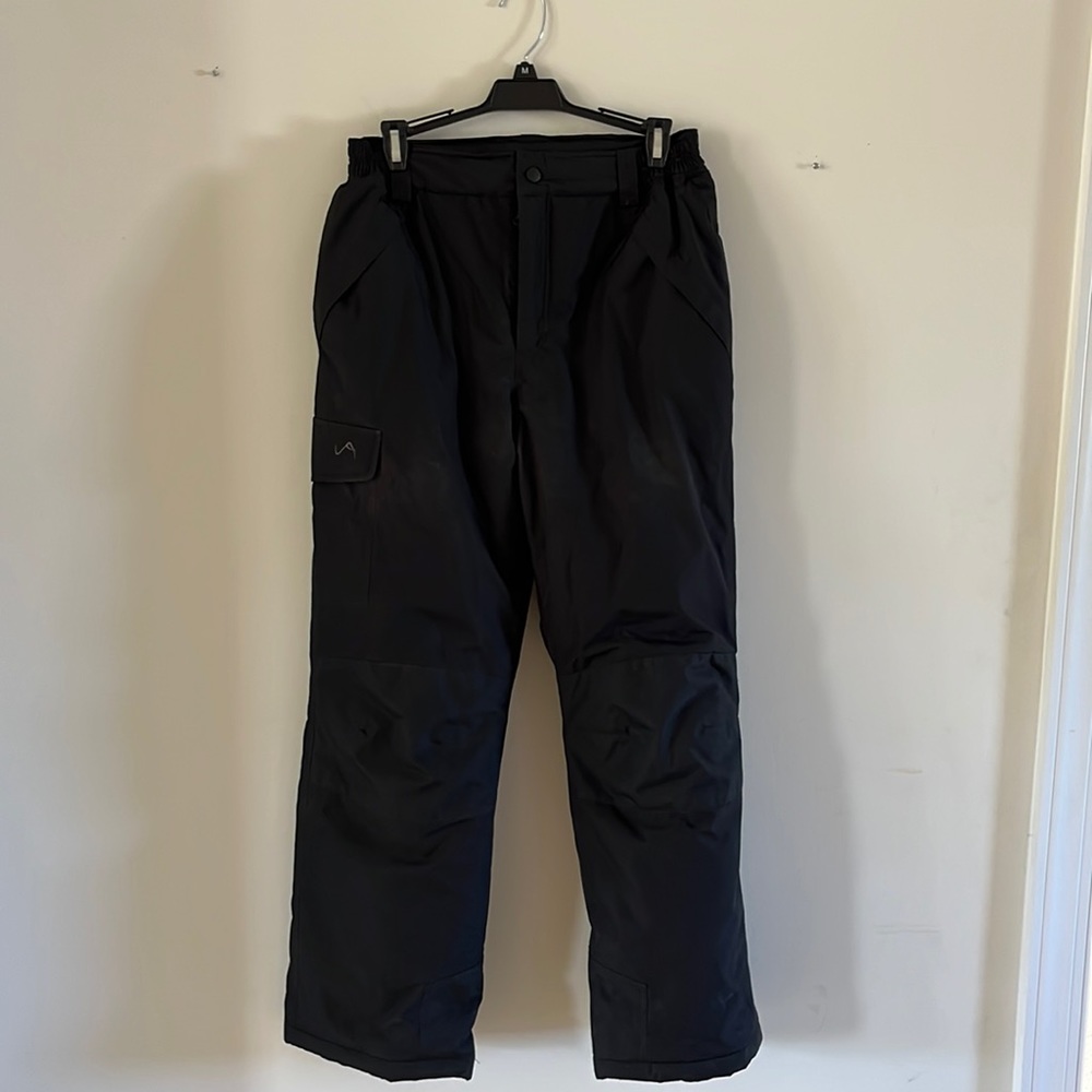 Boys black snow pants